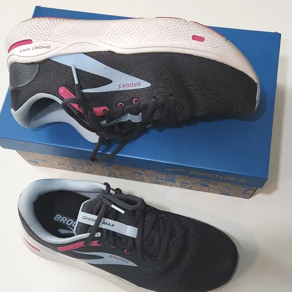 Brooks Women's Athletic Shoes - Black, Pink, and Blue - Picture 2 of 15